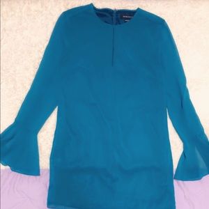 Marciano Teal Blue Mini Dress SZ EX Small